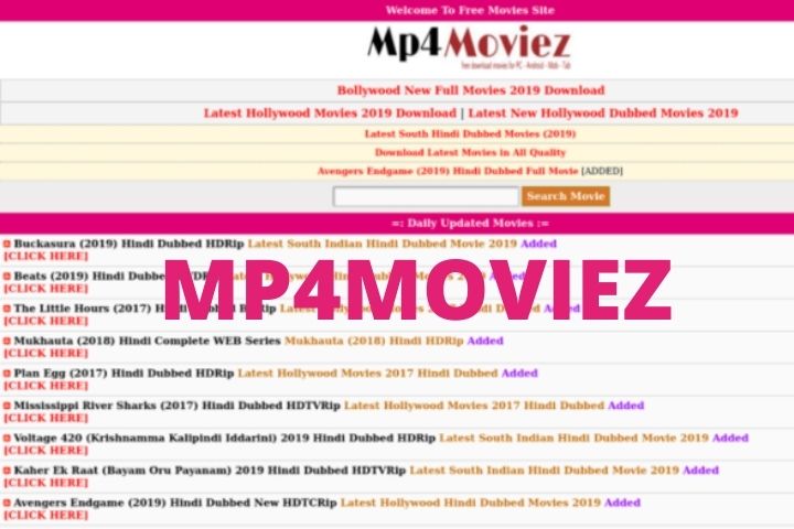 Mp4moviez : Enjoy The Latest FuHD Quality Movies Online For Free